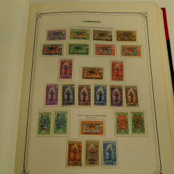 Collection timbres de colonies françaises neufs et oblitérés, volume 3.