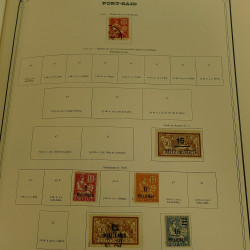 Collection timbres de colonies françaises neufs et oblitérés, volume 3.