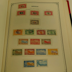 Collection timbres de colonies françaises neufs et oblitérés, volume 3.