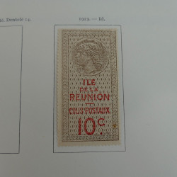 Collection timbres de colonies françaises neufs et oblitérés, volume 3.