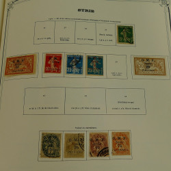 Collection timbres de colonies françaises neufs et oblitérés, volume 3.