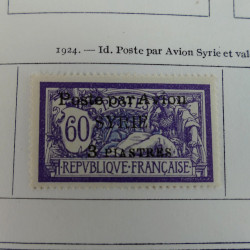 Collection timbres de colonies françaises neufs et oblitérés, volume 3.