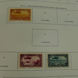 Collection timbres de colonies françaises neufs et oblitérés, volume 3.