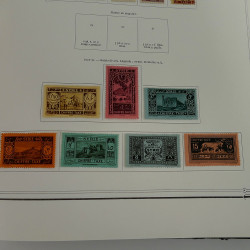 Collection timbres de colonies françaises neufs et oblitérés, volume 3.