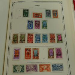 Collection timbres de colonies françaises neufs et oblitérés, volume 3.