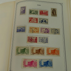 Collection timbres de colonies françaises neufs et oblitérés, volume 3.