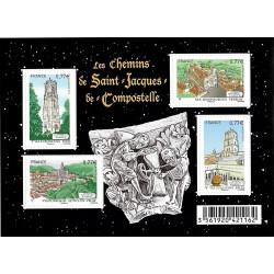 Feuillet de 4 timbres Saint Jacques F4641 neuf**.