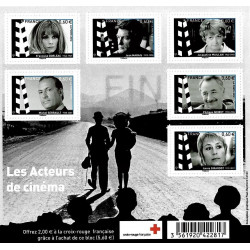 Feuillet de 6 timbres Cinéma Français F4690 neuf**.