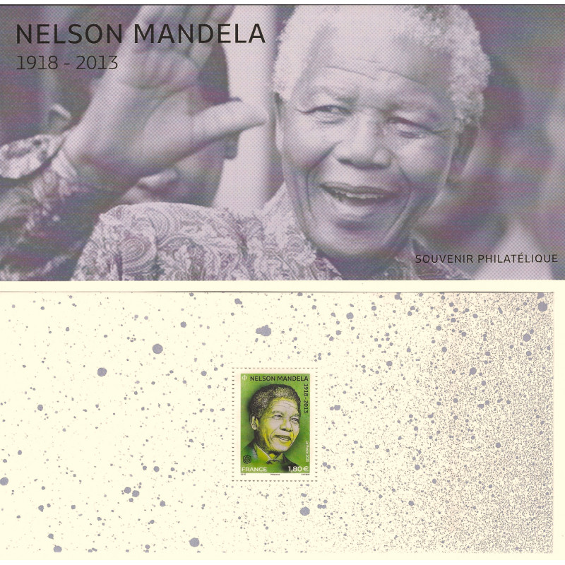 Bloc souvenir N° 199 Nelson Mandela neuf**.