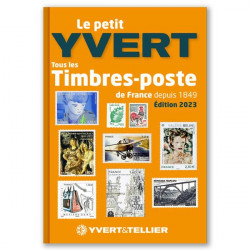 Le petit Yvert 2023 - Catalogue des timbres de France format poche.