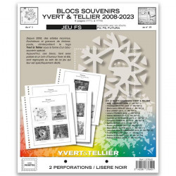 Jeux FS France blocs souvenirs Yvert 2008-2023 sans pochettes.