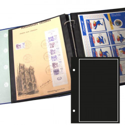 Recharges Futura GIGA à 1 poche pour mini-feuilles de timbres.