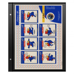 Recharges Futura GIGA à 1 poche pour mini feuilles, Affiches de timbres.