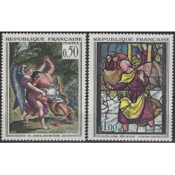 Musée imaginaire timbres de France N°1376-1377 série neuf**.