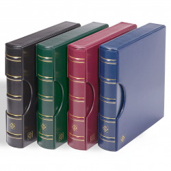 Reliure à 13 anneaux Excellent Classic Leuchtturm avec étui de protection.