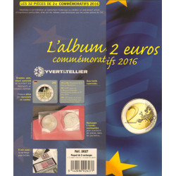 Recharges Caravelle pour 2 euros commémoratives 2016.