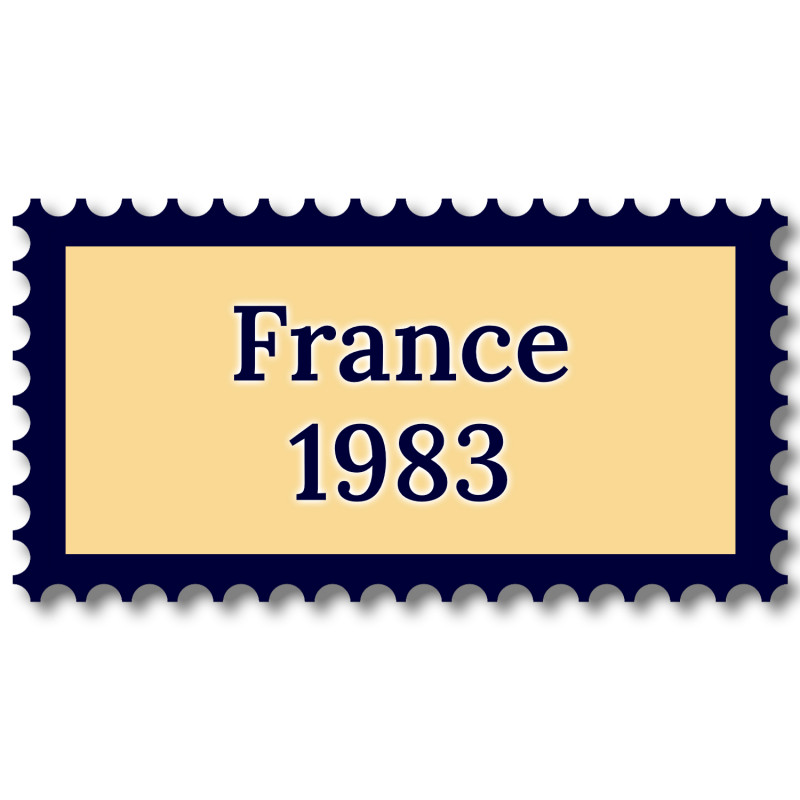 France 1983 année complète de timbres neufs**.