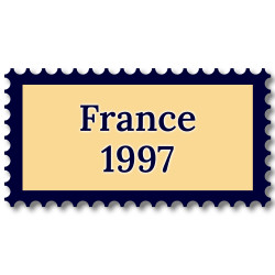 France 1997 année complète de timbres neufs**.