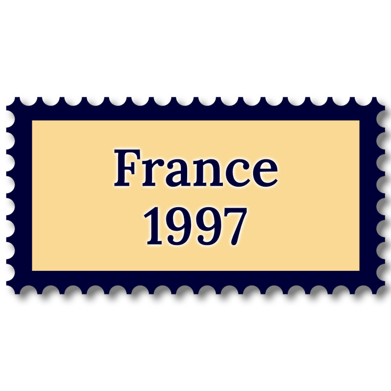 France 1997 année complète de timbres neufs**.