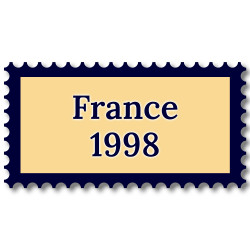 France 1998 année complète de timbres neufs**.