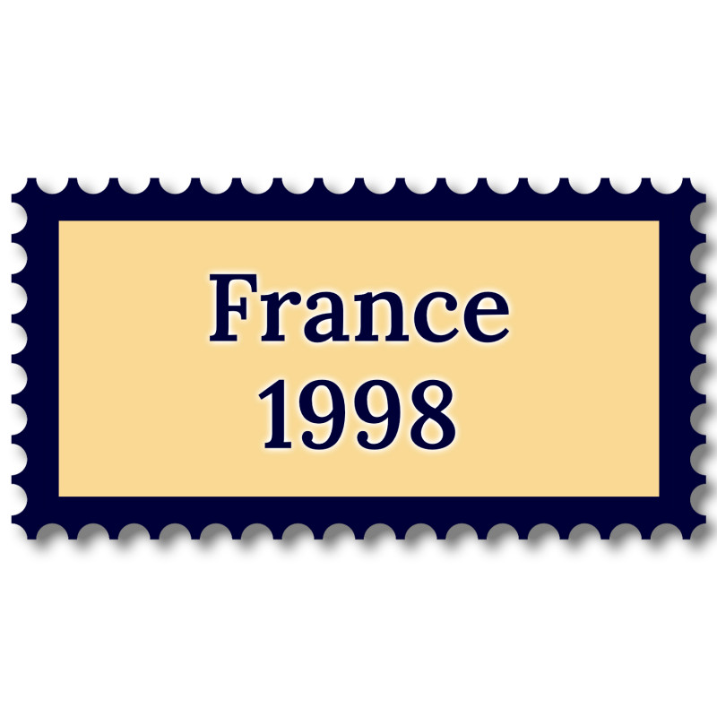 France 1998 année complète de timbres neufs**.