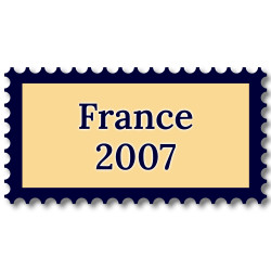 France 2007 année complète de timbres neufs**.