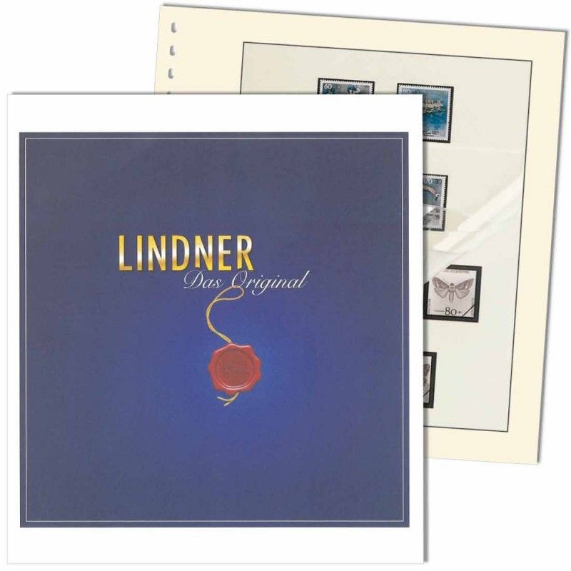 Feuilles préimprimées Lindner-T USA Carnets et timbres de distributeur 2022.