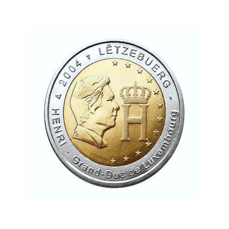 2 euros commémorative Luxembourg 2004 - Grand-Duc Henri.
