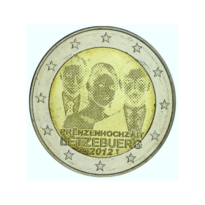 2 euros commémorative Luxembourg 2012 - Mariage.