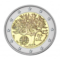 2 euros commémorative Portugal 2007 - Présidence.