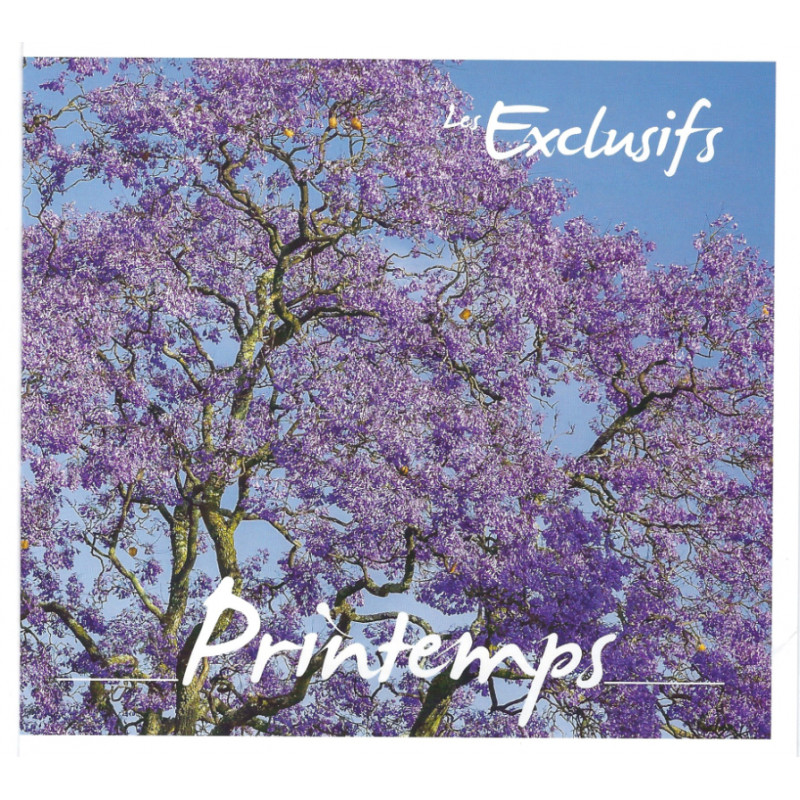 Collector 4 timbres Le Printemps - Les arbres.