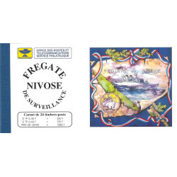 Nouvelle Calédonie carnet Frégate de surveillance Nivoise neuf**.