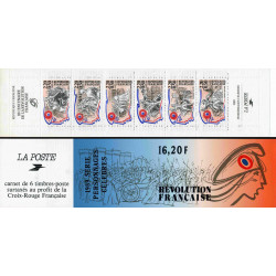 Carnet commémoratif de timbres Personnages célèbres 1989.