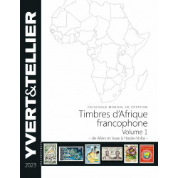 Catalogue Yvert timbres d'Afrique Francophone Volume 1 - Afars et Issas à Haute Volta.