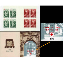 Carnet de timbres Croix-Rouge 1970 neuf**.