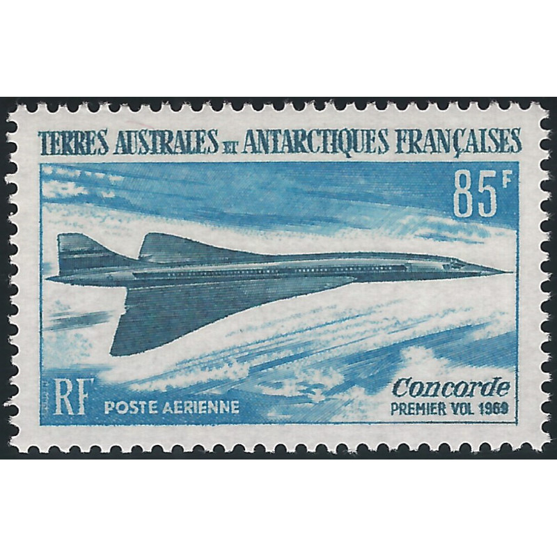 Concorde T.A.A.F. poste aérienne N°19 neuf**.