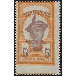 Martinique timbre-poste N°92a variété neuf**.