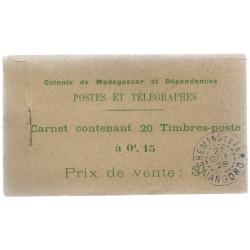 Madagascar carnet de 20 timbres-poste N°C156 neuf**.