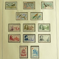 Collection timbres de France neufs 1960-1975 complet en album Lindner.