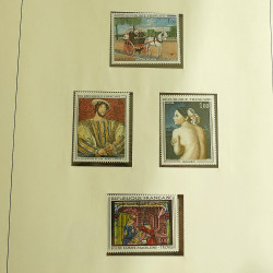 Collection timbres de France neufs 1960-1975 complet en album Lindner.