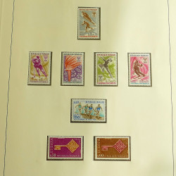 Collection timbres de France neufs 1960-1975 complet en album Lindner.