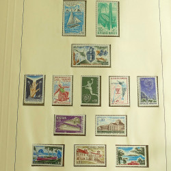 Collection timbres de France neufs 1960-1975 complet en album Lindner.