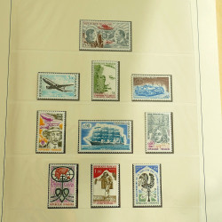 Collection timbres de France neufs 1960-1975 complet en album Lindner.