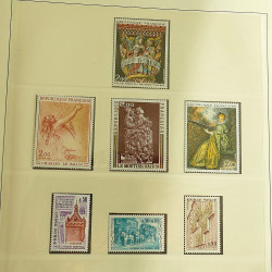 Collection timbres de France neufs 1960-1975 complet en album Lindner.