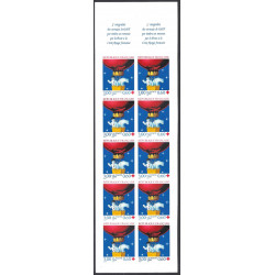 Carnet de timbres Croix-Rouge 1996 non dentelé neuf**.