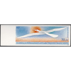 Oiseau de Folon timbre T.A.A.F. poste aérienne N°114 non dentelé neuf**.