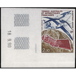 L'albatros timbre T.A.A.F. poste aérienne N°115 non dentelé neuf**.