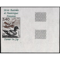 Damier du Cap timbre T.A.A.F. poste aérienne N°121 non dentelé neuf**.