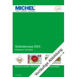 Catalogue de cotation Michel timbres d'Europe du Sud Est 2023.