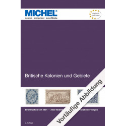 Catalogue Michel, Colonies et territoires britanniques en deux volumes.